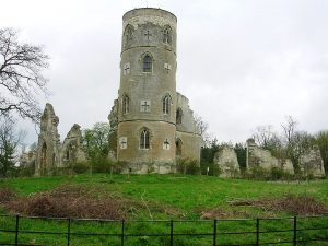 Готические руины. Поместье в Англии
